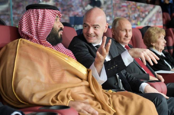 انفانتينو وبن سلمان انفانتينو وبن سلمان
